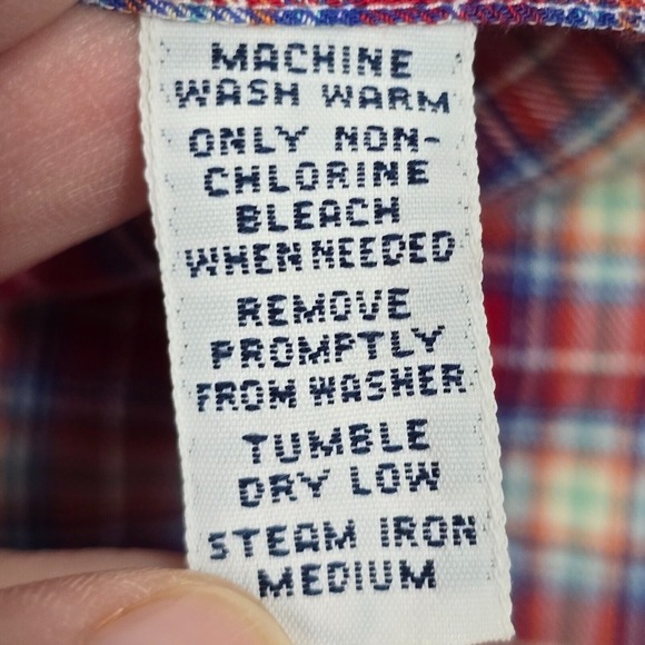 Ralph Lauren Blake Shirt Mens XL Plaid Button Up Long‎ Sleeve Blue Pony Preppy - Picture 6 of 10